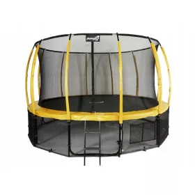    Trambulina Jumpi Garden 487cm/16FT Maxy Comfort Plus Galben cu S interior