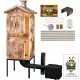  SMOKEHOUSE DIN LEMN CEA MAI MARE GARDEN SMOKEHOUSE CEL MAI ULTIMUL MODEL PANKORNIK
