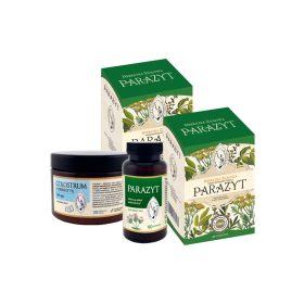   Set Complet de Tratament Antiparazitar cu Capsule și Ceai - Herbarium St. Francis