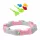  Cutie de nisip pliabilă GREY-PINK + Set Accesorii
