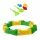  Cutie cu nisip pliabila GALBEN-VERDE + Set accesorii