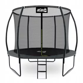    Trambulina Aga SPORT EXCLUSIVE 305 cm Gri + plasa de siguranta