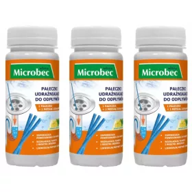  Batoane de deblocare a scurgerii Bros Microbec 12 buc.