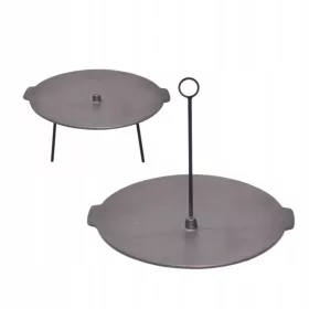  Tigaie din fonta Gratar suspendat din fonta 44cm 2in1