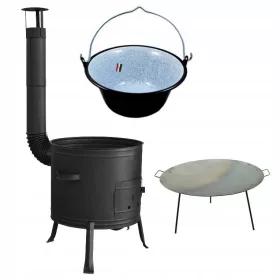   BUCĂTĂRĂ DE CAMP FI 36CM TIAVII 50CM CERCATOR UNGURĂ 14 L