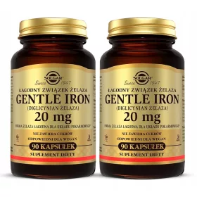   Supliment Alimentar Solgar Gentle Iron, 90 Capsule, Absorbție Înaltă, Pentru Vegani