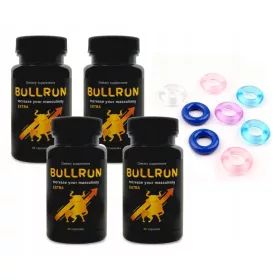   Suplimentul BullRun Extra pentru Vitalitate Masculină și Potență Îmbunătățită