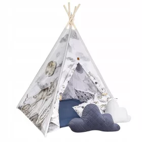    CORT TIPI PENTRU COPII PENTRU BABYSTEPS 12 MSC + WOLF MOONLIGHT ROOM
