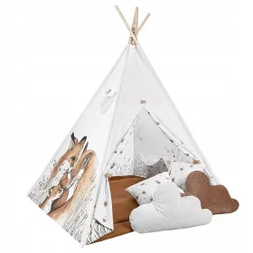  Cort Copii TIPI cu Perne - FOX BABYSTEPS