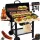  GRATAR CARBUNE DE GRADINA CU CAPAC INCHIS MASA PORTABLE BARREL BBQ PRO