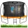 TRAMPOLINA PENTRU COPII ADULTI CASA 252cm 8ft GRADINA CU PLASA SOLIDA