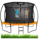  TRAMPOLINA PENTRU COPII ADULTI CASA 252cm 8ft GRADINA CU PLASA SOLIDA