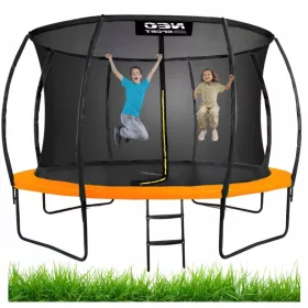    TRAMPOLINA PENTRU COPII ADULTI CASA 12ft/374cm GRADINA CU PLASA SOLIDA