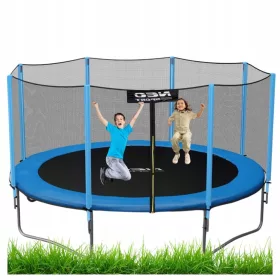    TRAMPOLINA PENTRU COPII ADULTI CASA 13ft/404cm GRADINA CU PLASA SOLIDA