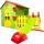  CASA DE GRADINA CU GARD TOBOSA 180cm LOC DE JOOCATA PENTRU COPII Mochtoys