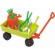  Carucior de gradina Androni cu accesorii - lungime 52 cm