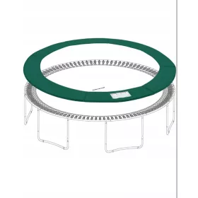  Capac Arc Pentru Trambulina 305 cm Verde SONGMICS STP10GN