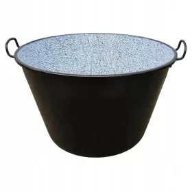  Ibric emailat 70L Fierbator industrial maghiar XXL Oala