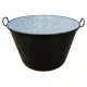  Ibric emailat 70L Fierbator industrial maghiar XXL Oala