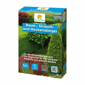    GREENPLAN Îngrășământ pentru copaci, arbuști și gard viu GP Baum 2,5 kg