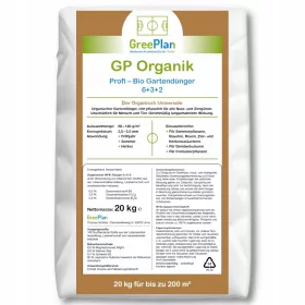    GREENPLAN Bio ingrasamant organic pentru plante de gradina GP Organik 20 kg