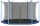  Plasa de siguranta pentru trambulina de interior 244 - 250 cm 8ft/6