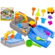  Castel cu nisip + Accesorii, Excavator, Piscină, Tobogan
