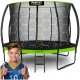  Trambulina de gradina profilata 14ft/435cm cu plasa interioara Neo-Sport