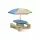  STEP2 Masă de picnic cu umbrelă și bănci