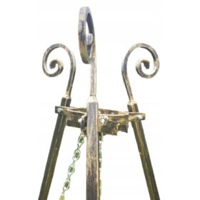  Grile Trepied Snec cu gratar fara manivela 50cm Metal