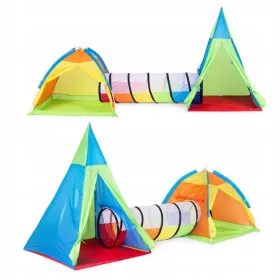  Cort Copii Igloo Tipi Tunnel Loc de Joaca 3in1