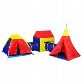  Set Mare Corturi Copii Casa 5in1 + Tuneluri