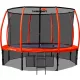  TRAMPOLINA DE GRADINA SPORT BEST SCARA PLATA 8FT
