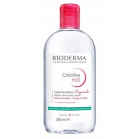   Bioderma Crealine H2O Apă Micelară pentru Piele Sensibilă și Iritată 500ml