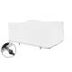 Husă Protectoare pentru Mobilier de Grădină, Impermeabilă, Albă 150x250x75 cm