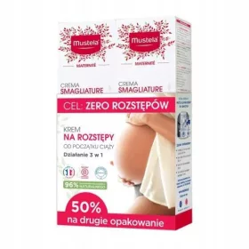   Crema Mustela Maternity pentru Prevenirea Vergeturilor, Set 2x250ml