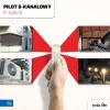 Telecomandă cu opt canale Zamel EXTA LIFE P-456/8