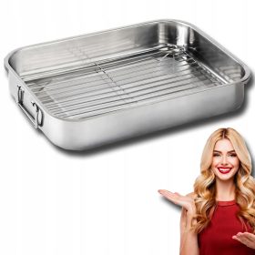    TAVĂ NAPOLEON DUBĂ FĂȚI TIGIĂ DE OȚEL INOX RĂJIT ZULUMENT