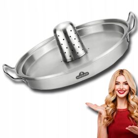  RAF NAPOLEON PUI PAU PLATĂ CON DE OȚEL INOXIDABLE 3IN1