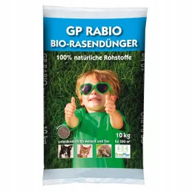    GREENPLAN Îngrășământ pentru gazon GP Rabio BIO organic cu acțiune prelungită 10 kg