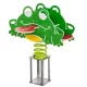  Spring rocker frog 4 persoane pentru loc de joaca pentru copii Certificat EN