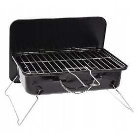  Gratar portabil dreptunghi zincat 35x25x8 cm