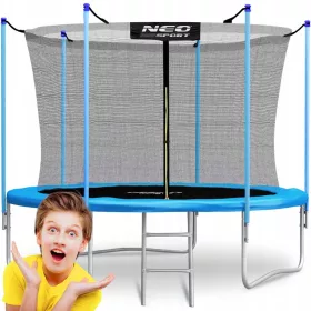    TRAMPOLINA DE GRADINA 6FT/183CM CU PLASA INTERIOR SI SCARA NEO-SPORT