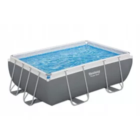  Piscină Frame 282x196x84cm POWERSteel BESTWAY