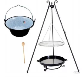    TERMENUL DE FOC DE GRADINA 80CM GRIL OTEL FOCUL DE TABARA SOLID MARE PRODUCATOR