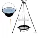  TERMENUL DE FOC DE GRADINA 80CM GRIL OTEL FOCUL DE TABARA SOLID MARE PRODUCATOR