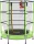  Trambulina copii PILIN cu cos de baschet, 145 cm