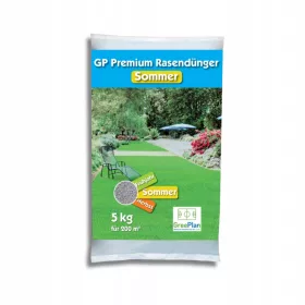    GREENPLAN Îngrășământ pentru gazon GP Premium Summer cu acțiune prelungită 5 kg