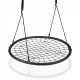 Leagăn de grădină Relaxdays cu plasă dia. 120 cm negru 10026654