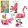  LEGO Creator 31170 Animale sălbatice Flamingo roz Papagal Cacadu Axolotl